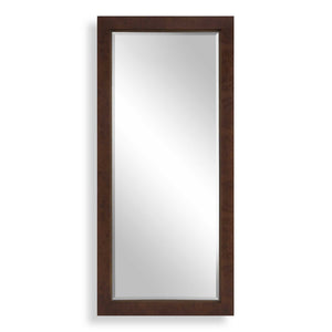 Durant - Tall Wood Mirror - Brown