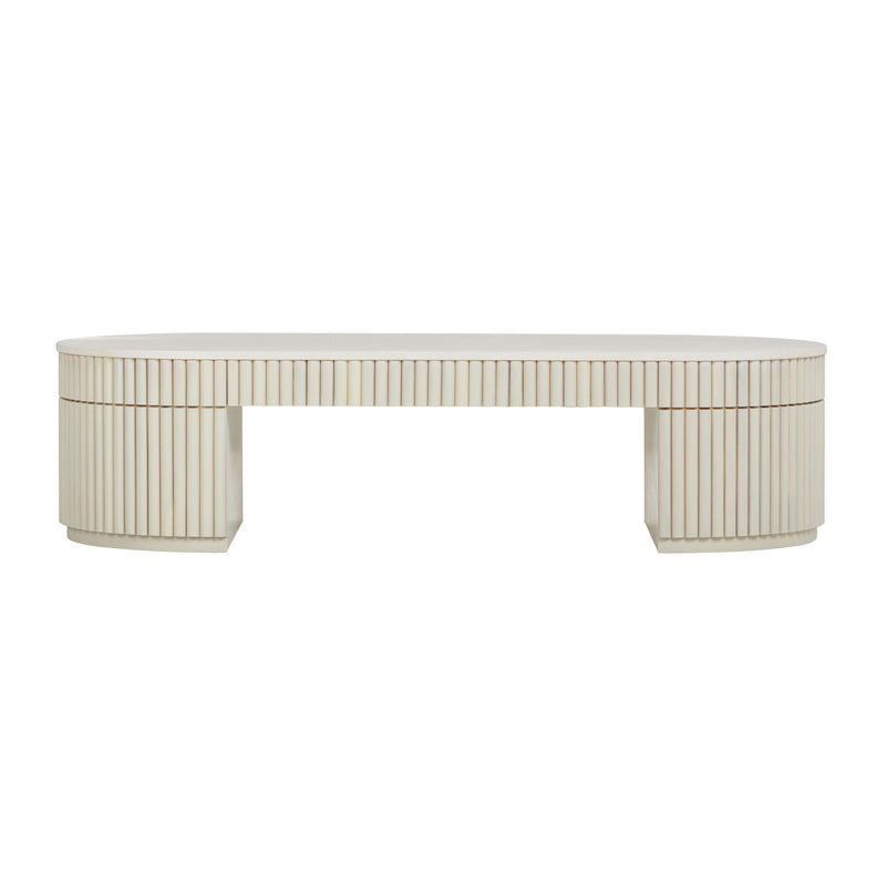 Bella - Oval Coffee Table - R&R Furniture Gallery (Fountain Valley, CA)