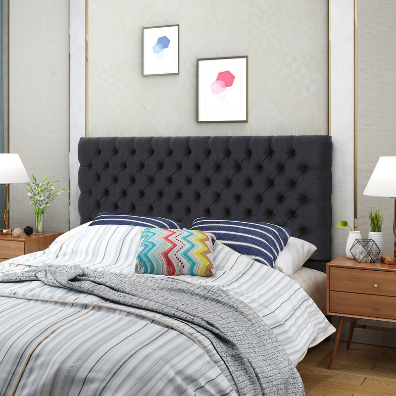 Annecy - Contemporary Upholstered Headboard - R&R Furniture Gallery (Fountain Valley, CA)