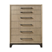 6 Drawer Chest With Smooth Glides - Brown - R&R Furniture Gallery (Fountain Valley, CA)
