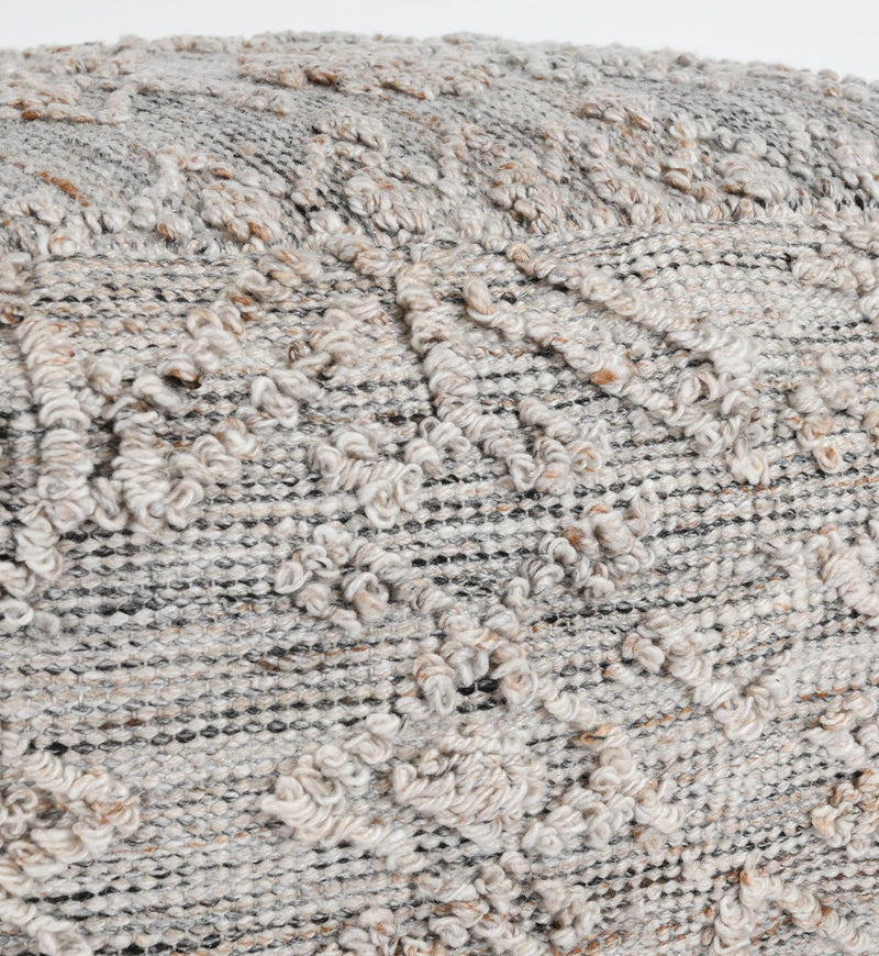 Performance - Tundra Pouf - Gray Multi