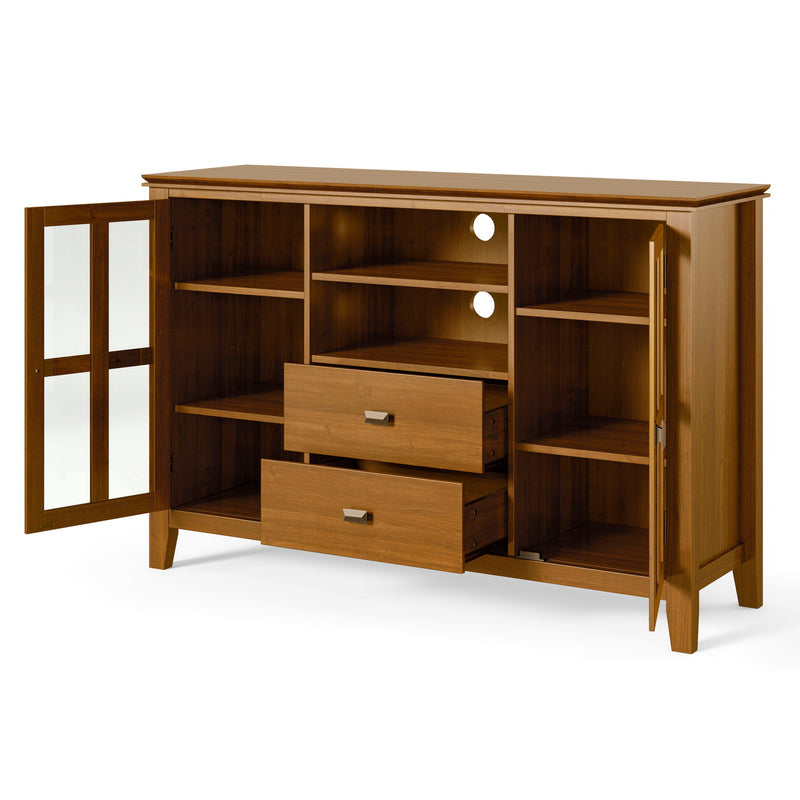 Artisan - Handcrafted, Tall TV Media Stand - R&R Furniture Gallery (Fountain Valley, CA)