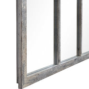 Uttermost Amiel arched ivory wall mirror with elegant frame, ideal for stylish decor and wall accent in living or bedroom spaces.