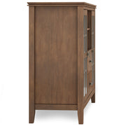 Artisan - Handcrafted Tall TV Media Stand - R&R Furniture Gallery (Fountain Valley, CA)