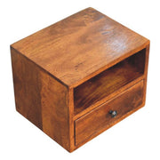 Solis - 1 Drawer Wall Mounted Nightstand - R&R Furniture Gallery (Fountain Valley, CA)