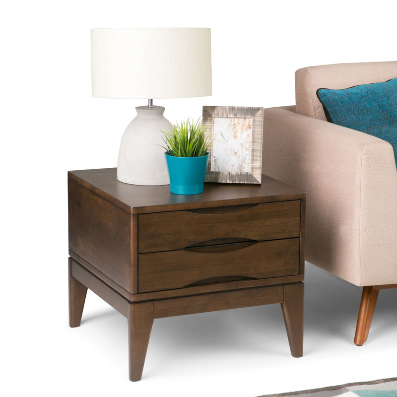 Harper - Handcrafted End Table - R&R Furniture Gallery (Fountain Valley, CA)