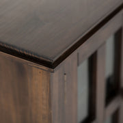 Artisan - TV Media Stand - Natural Aged Brown - R&R Furniture Gallery (Fountain Valley, CA)