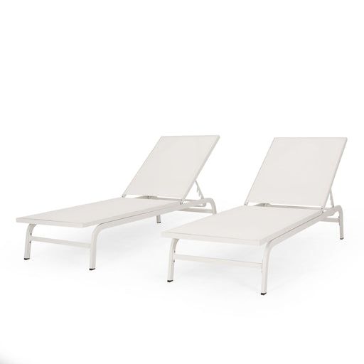Finn - Contemporary Chaise Lounge For Outdoor Relaxation - R&R Furniture Gallery (Fountain Valley, CA)