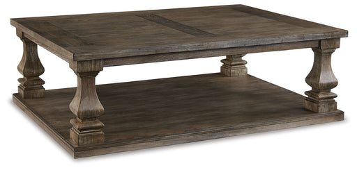 Johnelle - Rectangular Cocktail Table - Gray - R&R Furniture Gallery (Fountain Valley, CA)