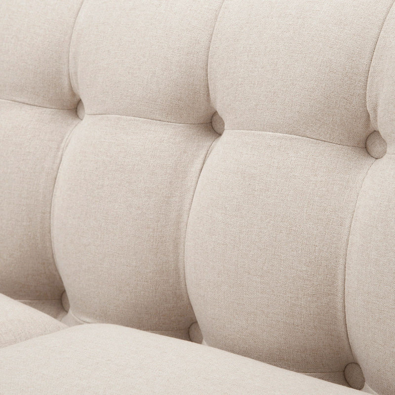 Jack - Modern Tuxedo Tufted Sofa - R&R Furniture Gallery (Fountain Valley, CA)
