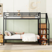 Bunk Bed With Lateral Storage Ladder And Wardrobe - R&R Furniture Gallery (Fountain Valley, CA)