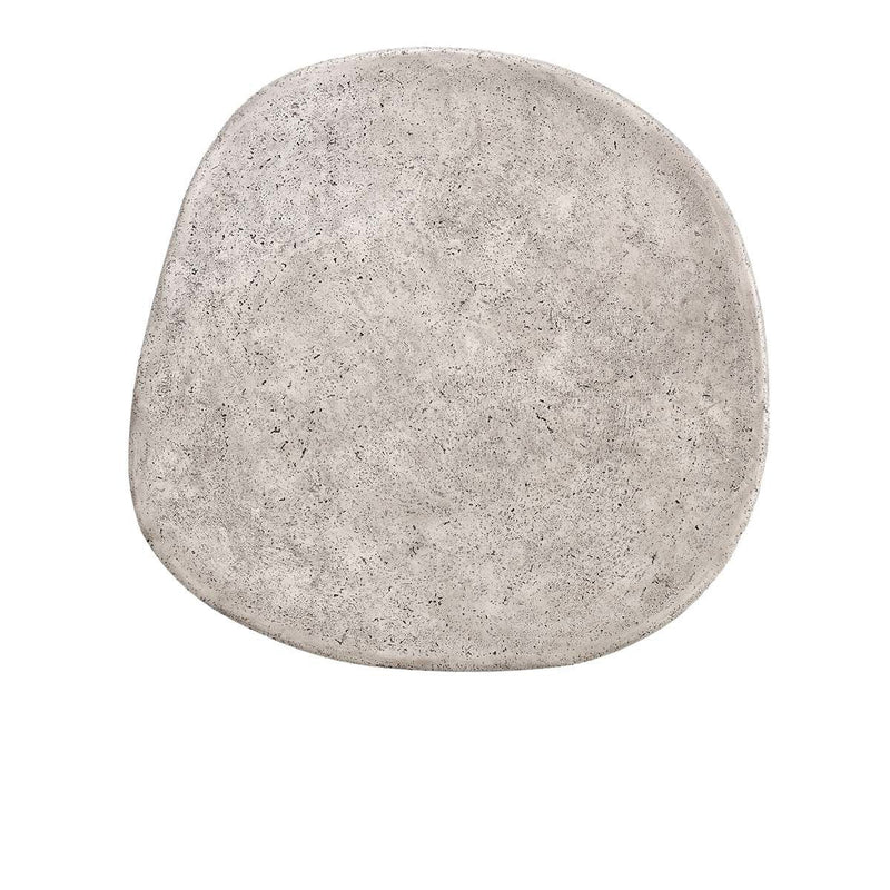 Britney - Outdoor Round Coffee Table - Light Gray - R&R Furniture Gallery (Fountain Valley, CA)