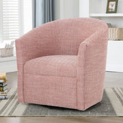 Lainey - Swivel Barrel Chair With 360 Degree Rotation - R&R Furniture Gallery (Fountain Valley, CA)