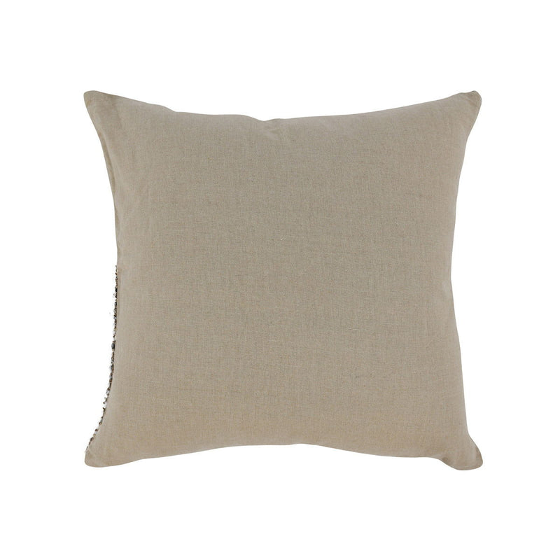 Classic Home Porter accent pillow with a stylish, textured fabric in neutral tones, perfect for decorative sofa or bed accents.