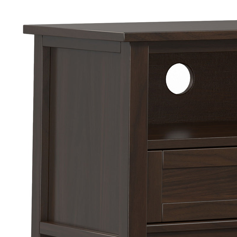 Warm Shaker - Handcrafted Low TV Media Stand - R&R Furniture Gallery (Fountain Valley, CA)