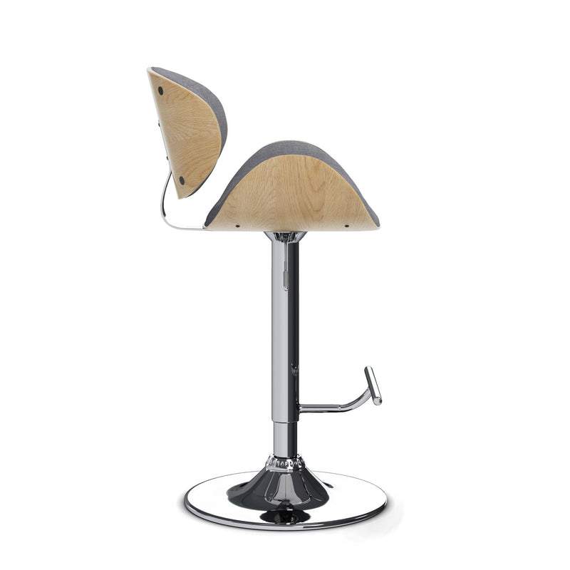 Marana - Handcrafted Bentwood Adjustable Swivel Bar Stool - R&R Furniture Gallery (Fountain Valley, CA)