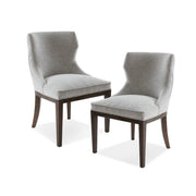 Hutton - Dining Side Chair (Set of 2) - Gray - R&R Furniture Gallery (Fountain Valley, CA)