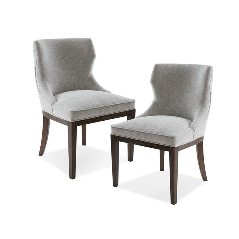 Hutton - Dining Side Chair (Set of 2) - Gray - R&R Furniture Gallery (Fountain Valley, CA)
