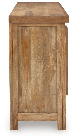 Dresor - Accent Cabinet - Natural - R&R Furniture Gallery (Fountain Valley, CA)
