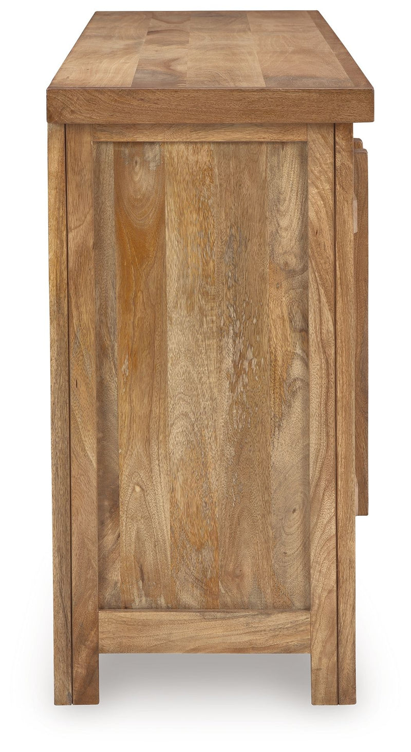 Dresor - Accent Cabinet - Natural - R&R Furniture Gallery (Fountain Valley, CA)