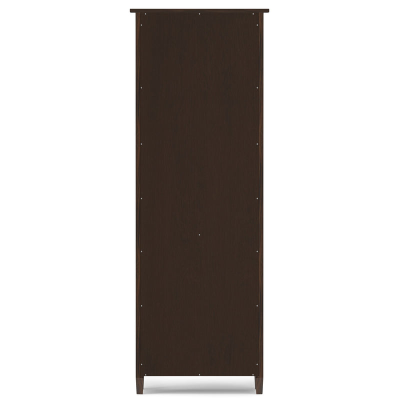 Warm Shaker - 5 Shelf Bookcase - R&R Furniture Gallery (Fountain Valley, CA)