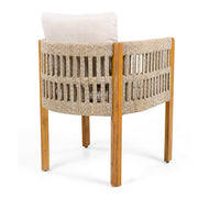 Outdoor Dining Chairs With Mix Rope Handles (Set of 2) - R&R Furniture Gallery (Fountain Valley, CA)