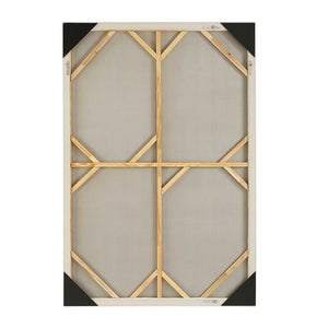 Erase - Canvas Abstract Art - Gray
