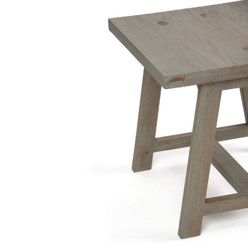 Sawhorse - Handcrafted End Table - R&R Furniture Gallery (Fountain Valley, CA)