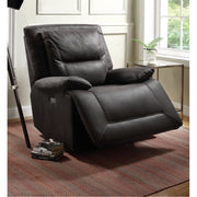 Neely - Power Motion Glider Recliner - Charcoal Fabric - R&R Furniture Gallery (Fountain Valley, CA)