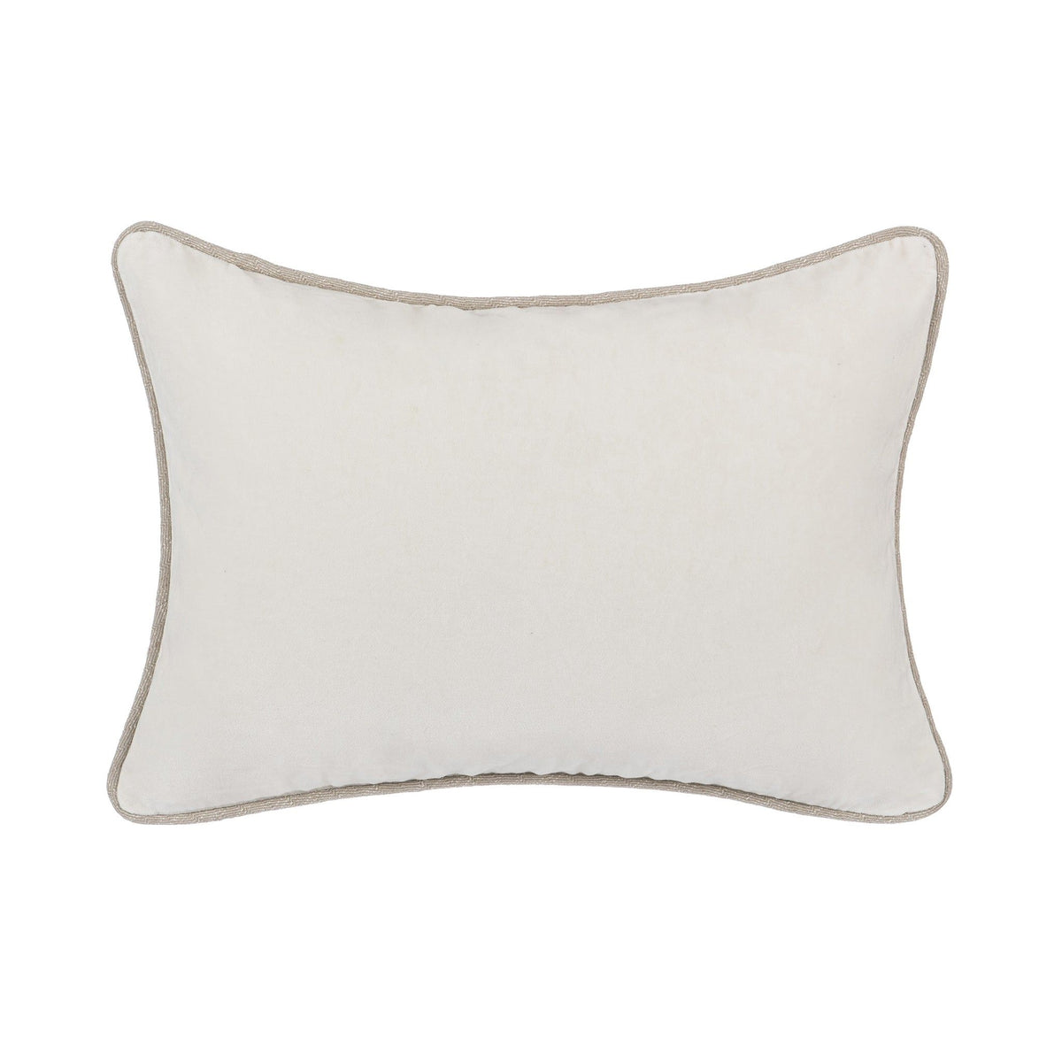 Heirloom Velvet - SLD Pillow - Ivory