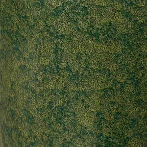 Table Lamp - Dark Green & Beige
