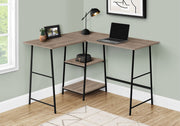 Computer Desk, Home Office, Corner, Storage Shelves, L Shape, Work, Laptop, Contemporary, Modern - R&R Furniture Gallery (Fountain Valley, CA)