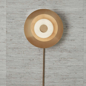 Vice Versa - 1 Light LED Sconce - Brass