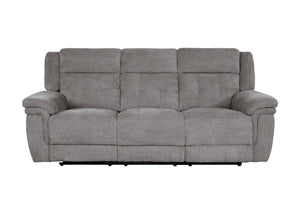 Richland - Power Reclining Sofa - Bristol Gray
