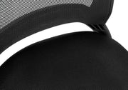 Office Chair, Adjustable Height, Swivel, Ergonomic, Armrests, Mesh - Black - R&R Furniture Gallery (Fountain Valley, CA)