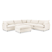 Caplan - 6 Piece Modular Sectional With Ottoman - R&R Furniture Gallery (Fountain Valley, CA)