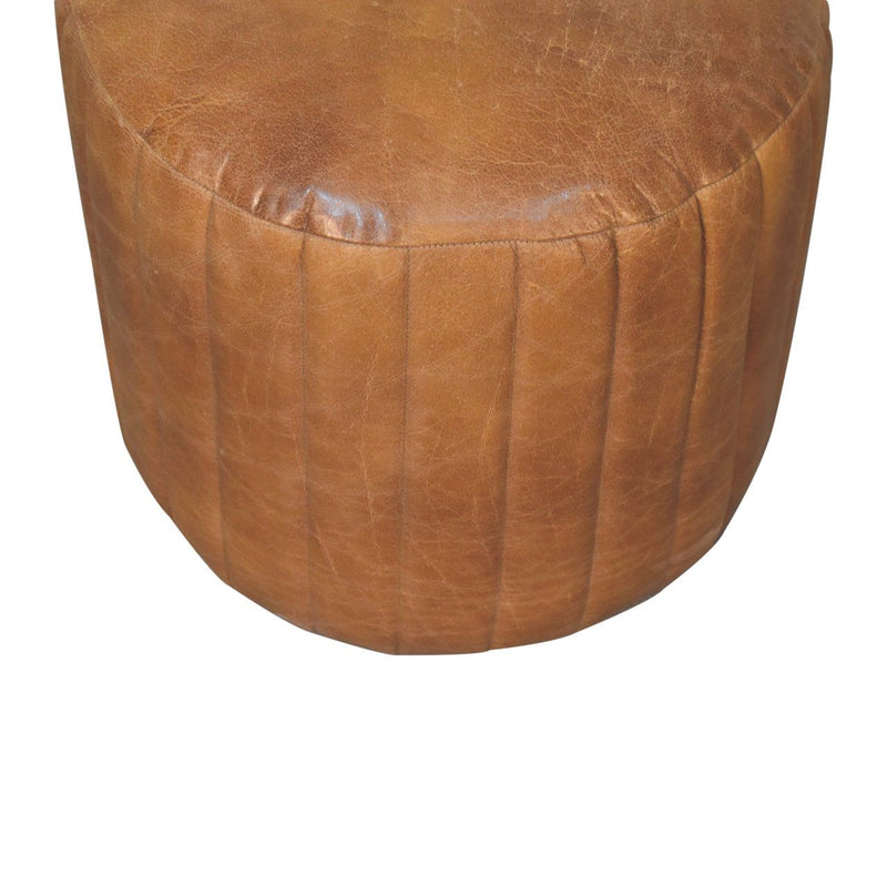 Buffalo - Footstool - Brown - R&R Furniture Gallery (Fountain Valley, CA)