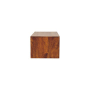 Lunar - 2 Drawer Wall Mounted Media Unit - Brown - R&R Furniture Gallery (Fountain Valley, CA)