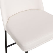 Set of two TOV Furniture Sydney counter stools with sleek wooden seats and metal legs, ideal for modern kitchen or bar area.