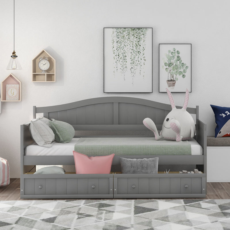 Wooden Daybed, Sofa Bed, No Box Spring Needed - R&R Furniture Gallery (Fountain Valley, CA)