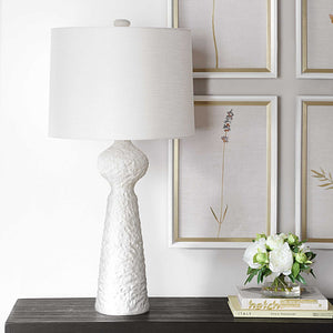 Sonata - Textured Table Lamp - White