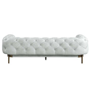 Ragle - Sofa - Vintage White Top Grain Leather - R&R Furniture Gallery (Fountain Valley, CA)