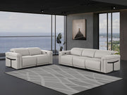 1126 - 5-Piece Modular Power Reclining Sofa And Loveseat Set In With 4 Power Recliners & Power Headrests - R&R Furniture Gallery (Fountain Valley, CA)