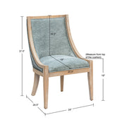 Upholstered Dining Chair With Nailhead Trim - R&R Furniture Gallery (Fountain Valley, CA)