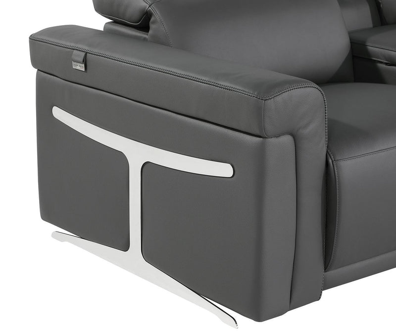 1126 - 8-Piece U-Shaped Sectional Sofa In With 4 Power Recliners & Power Headrest