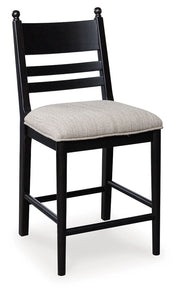 Greddinton - Upholstered Barstool (Set of 2) - R&R Furniture Gallery (Fountain Valley, CA)