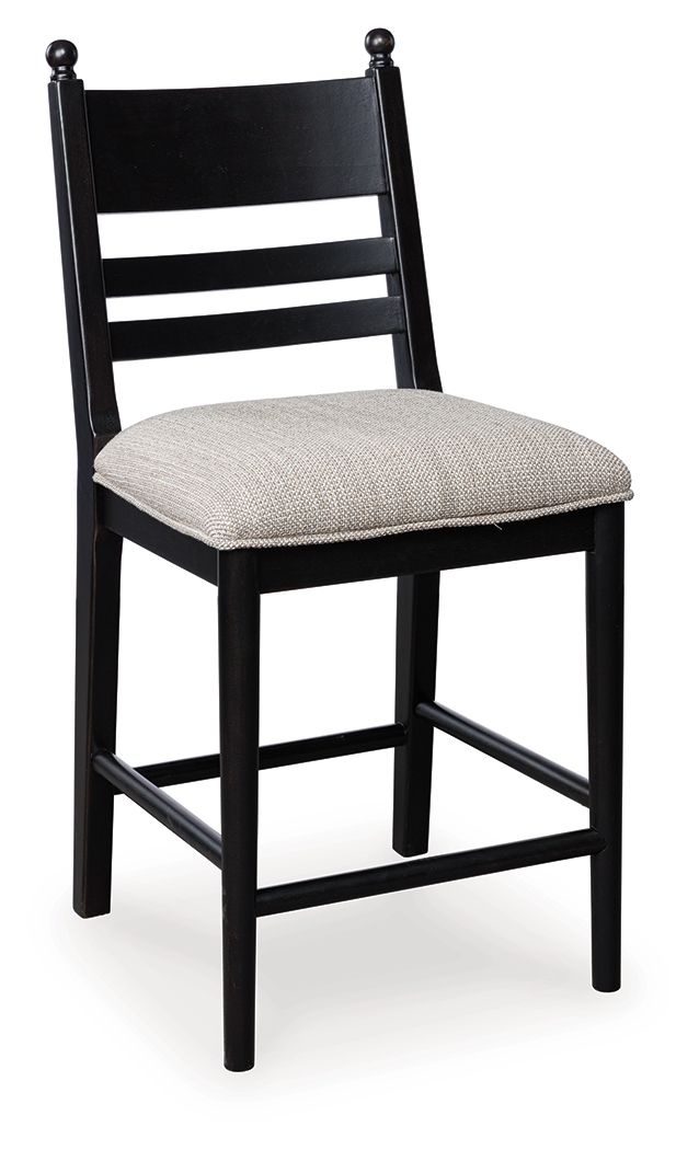 Greddinton - Upholstered Barstool (Set of 2) - R&R Furniture Gallery (Fountain Valley, CA)