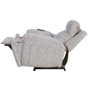 Parker Living Armstrong massage recliner with heat, massage functions, and auto-glide in a modern living room setting