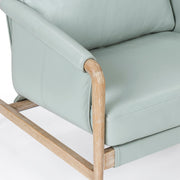 Chakka - Genuine Leather Accent Chair - R&R Furniture Gallery (Fountain Valley, CA)