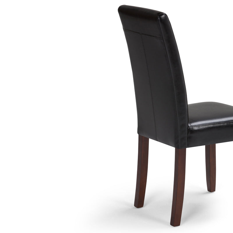 Acadian - Upholstered Parson Dining Chair (Set of 2) - R&R Furniture Gallery (Fountain Valley, CA)